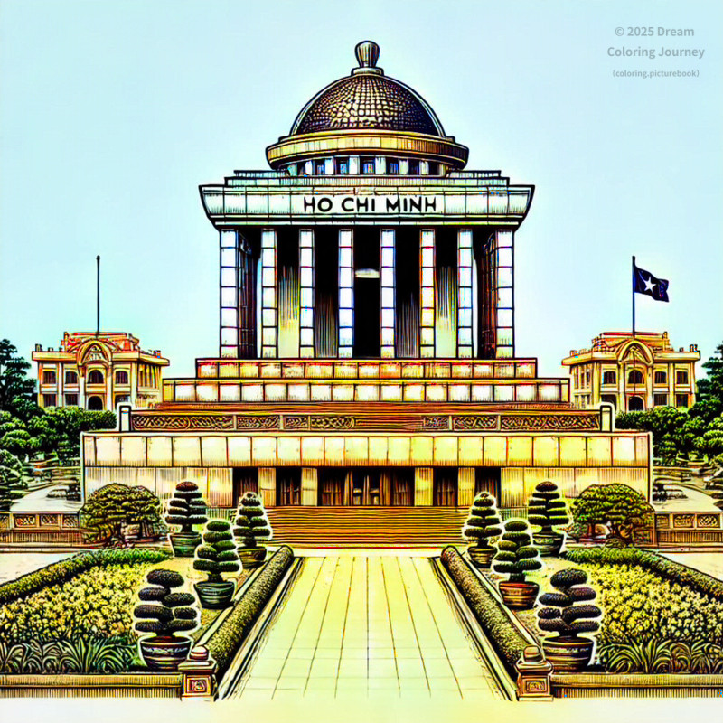 3. Ho Chi Minh Mausoleum