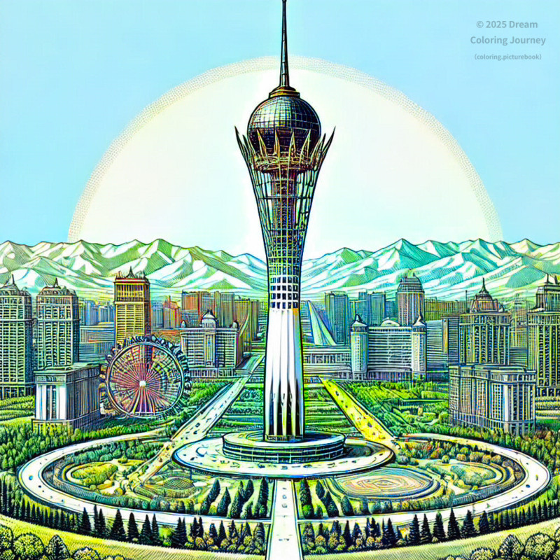 3. Bayterek Tower (Astana)
