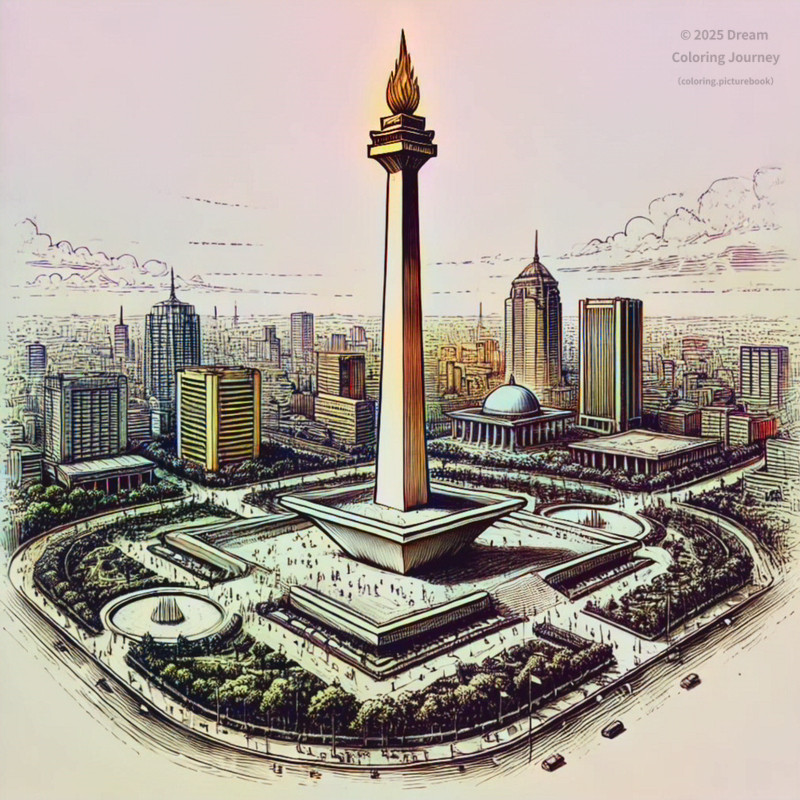 3. Monas in Jakarta