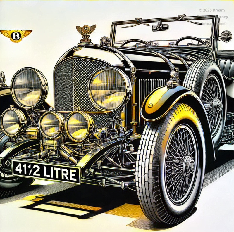 3. Bentley 4½ Litre