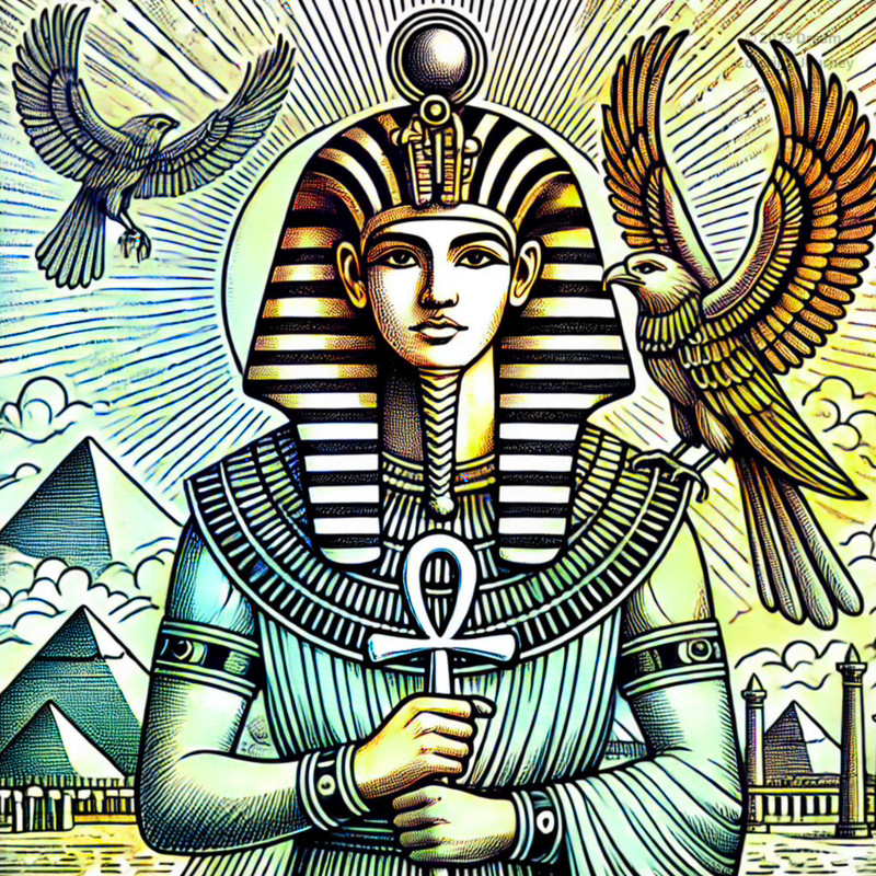 3. Ra from Egyptian mythology