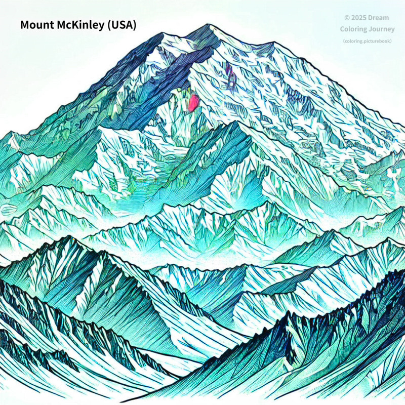 3. Mount McKinley (USA)