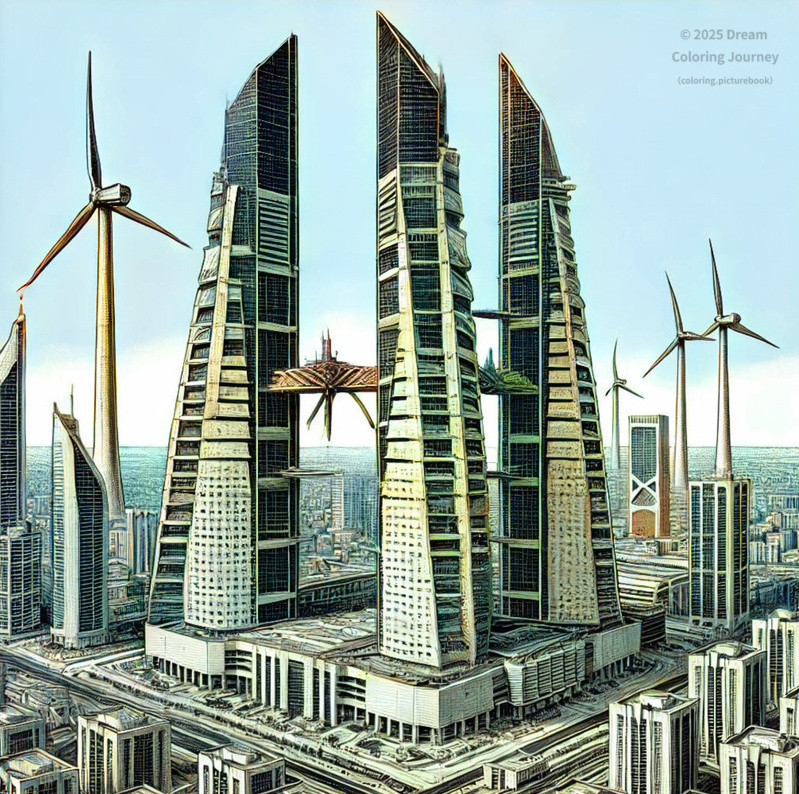 3. Bahrain World Trade Center
