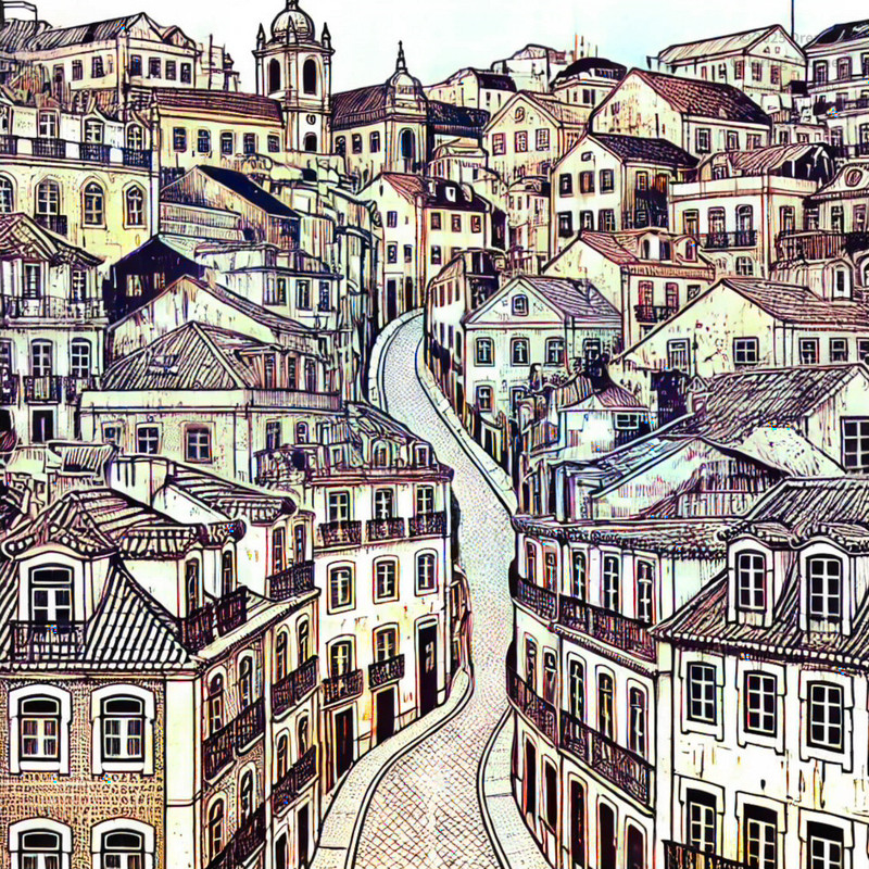 4. Alfama District, Lisbon