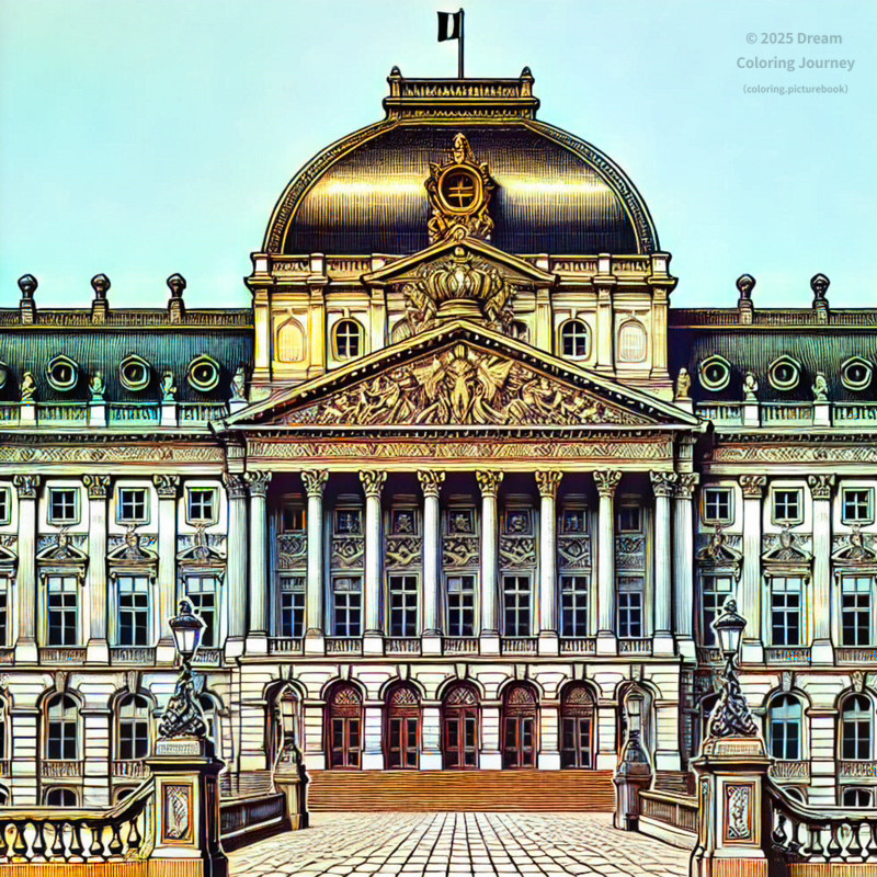 4. Royal Palace of Brussels