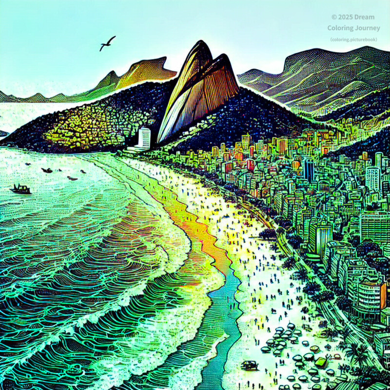 4. Rio de Janeiro Beaches (Copacabana)