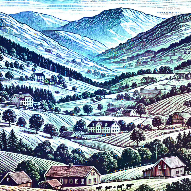 4. Norwegian Countryside