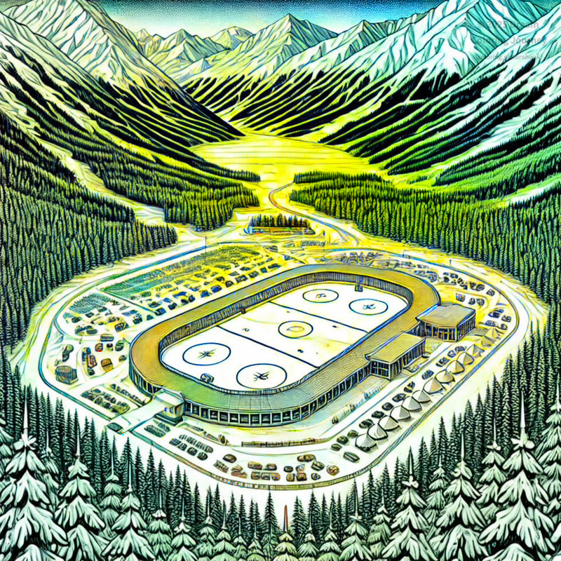 4. Medeu Ice Rink