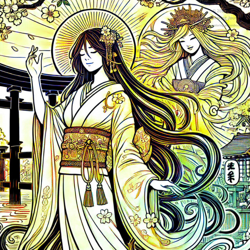 4. Amaterasu from Japanese mythology
