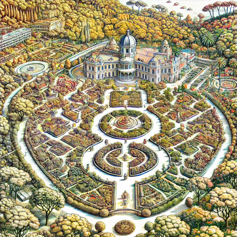 4. Princess Grace Rose Garden