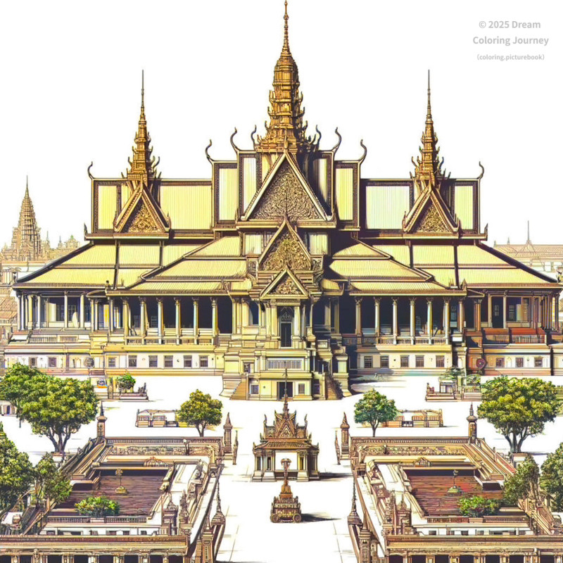 4. Royal Palace of Phnom Penh