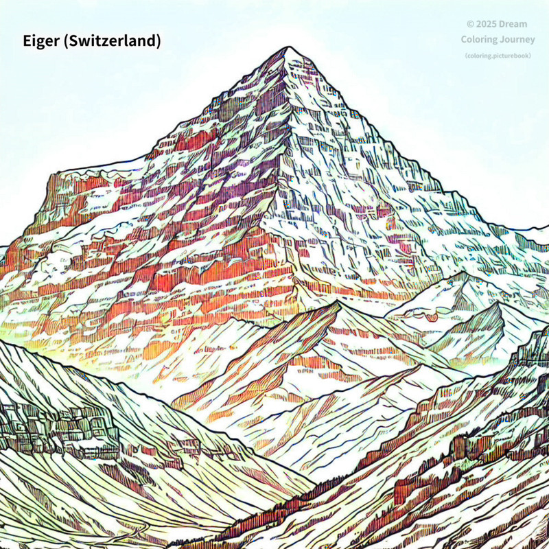 4. Eiger (Switzerland)