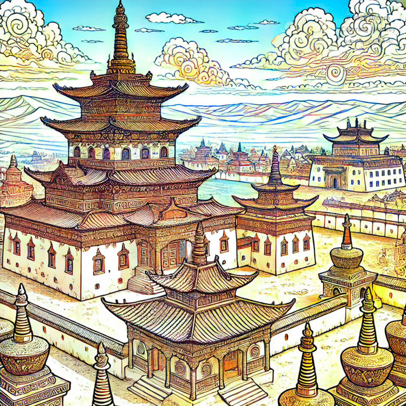 4. Erdene Zuu Monastery