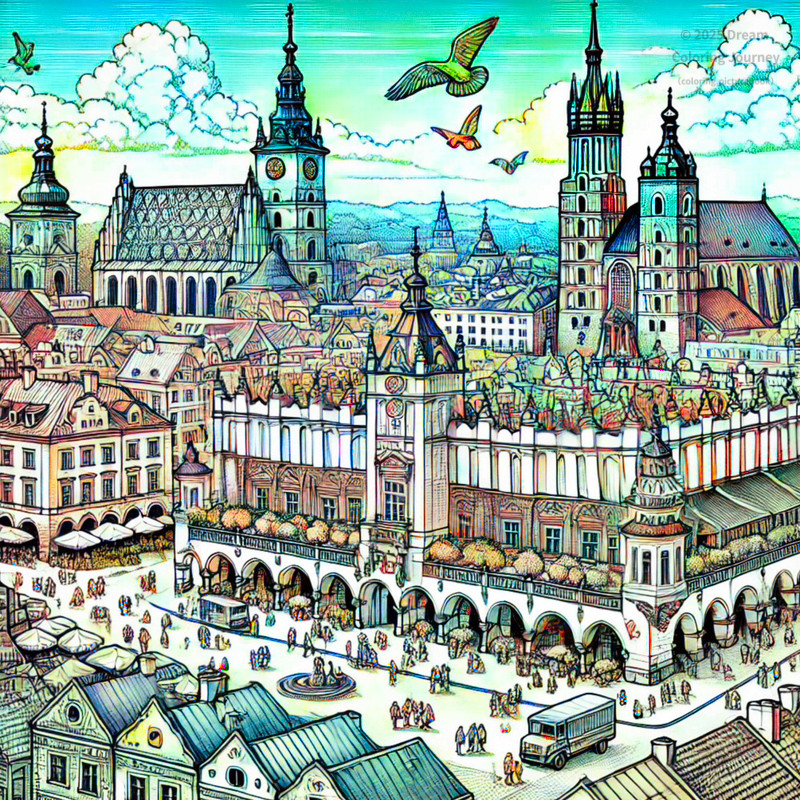 4. Main Market Square in Kraków