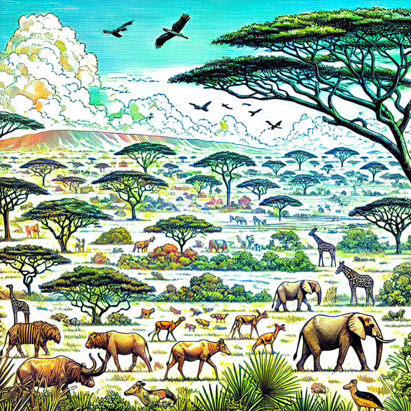 5. Mole National Park in Bole (Savanna & Wildlife)
