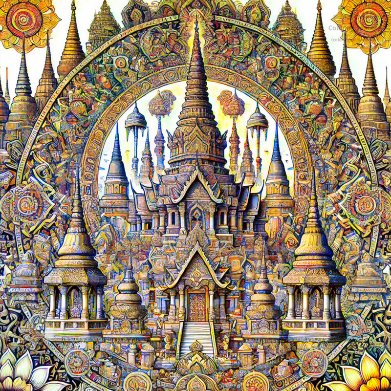 8. Buddhist Architecture Mandala