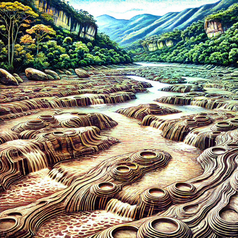 9. Caño Cristales River Landscape