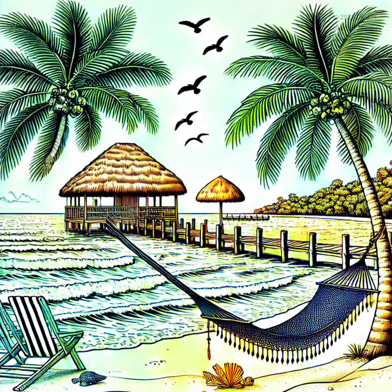 9. Caye Caulker Beach
