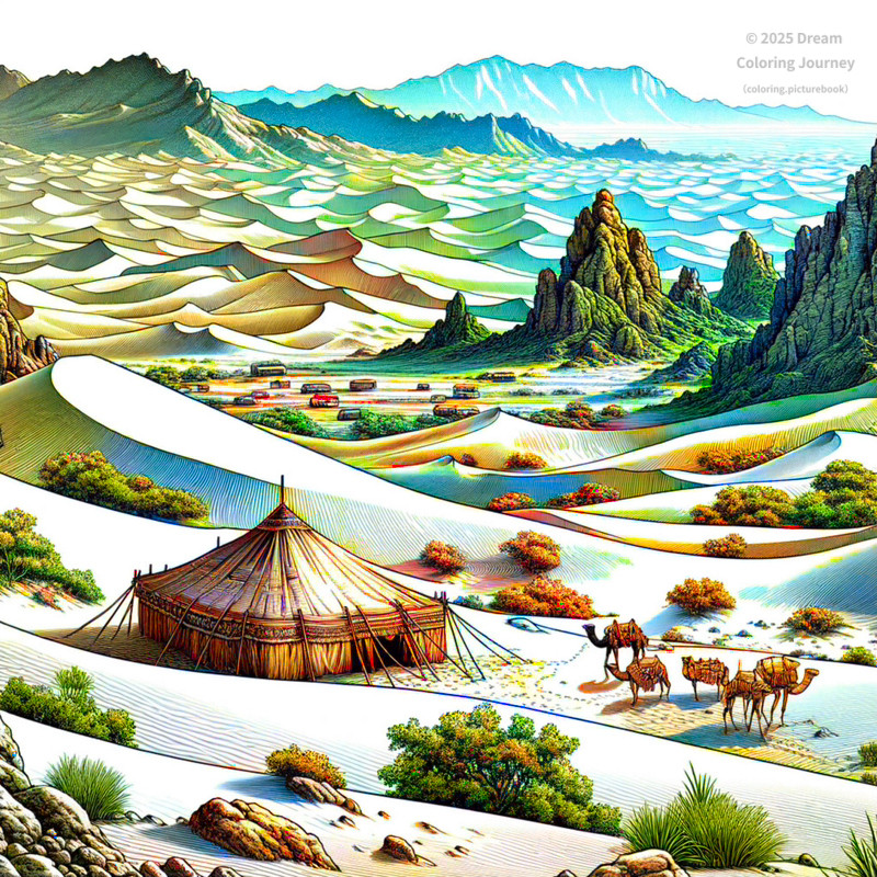 9. Algerian Desert (Sahara)