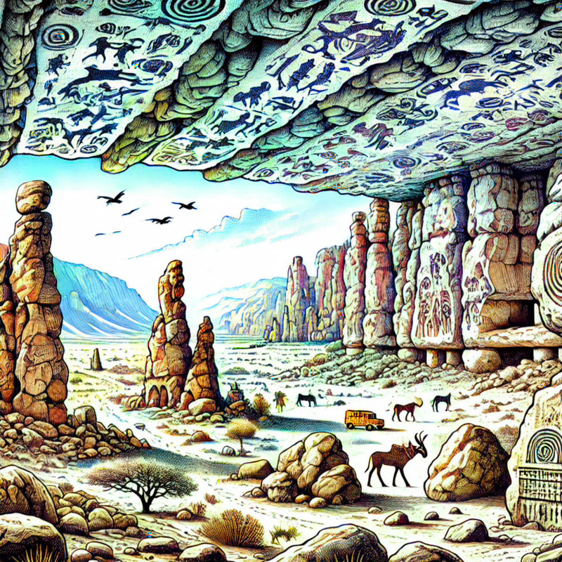 11. Tassili n'Ajjer (Prehistoric Rock Art)