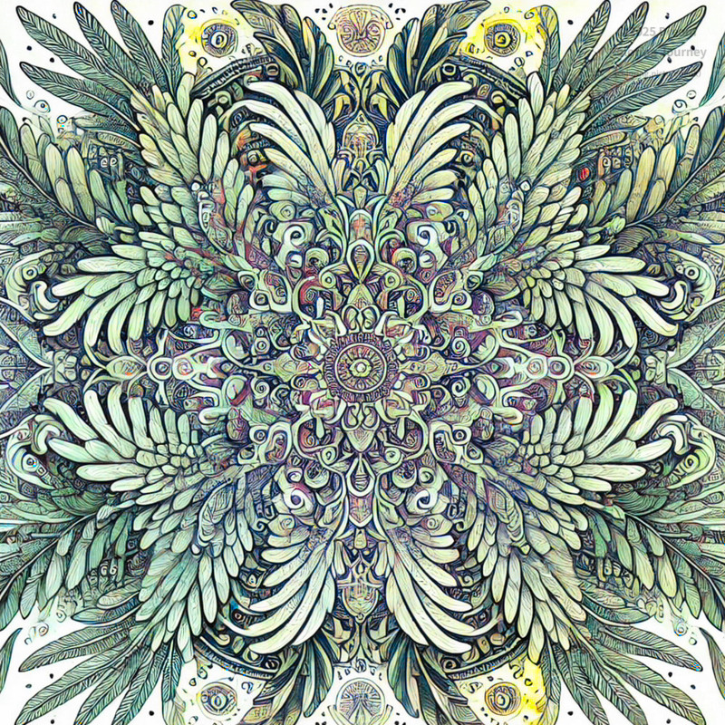 11. Angel and Wings Kaleidoscope