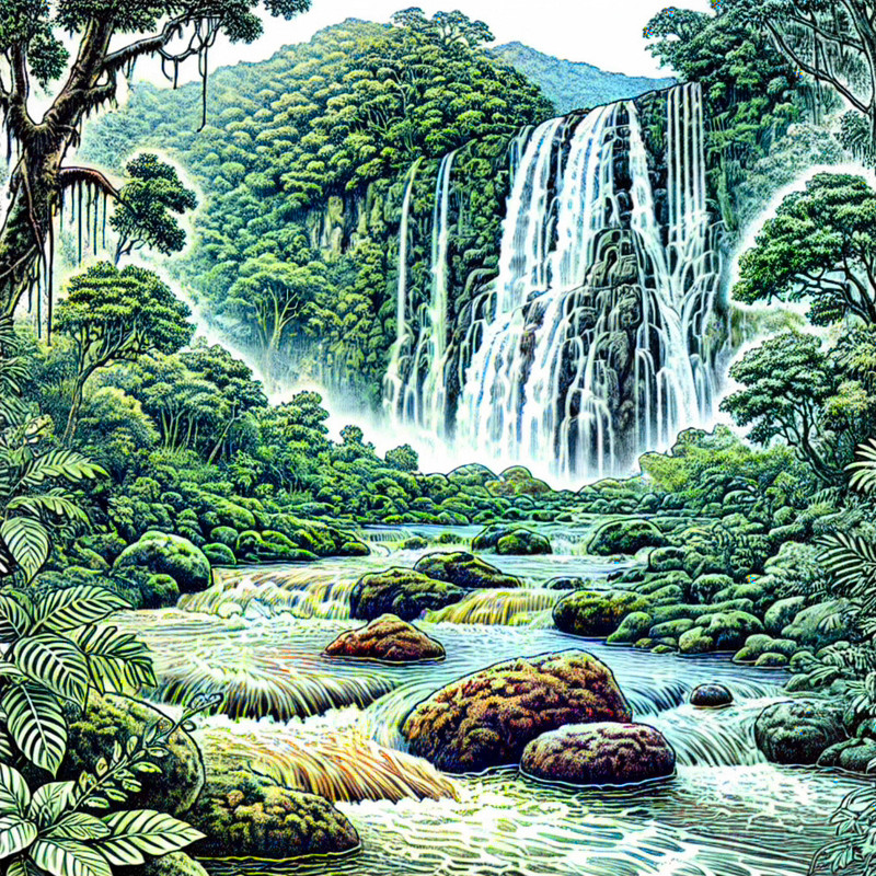 11. El Valle de Anton Waterfalls