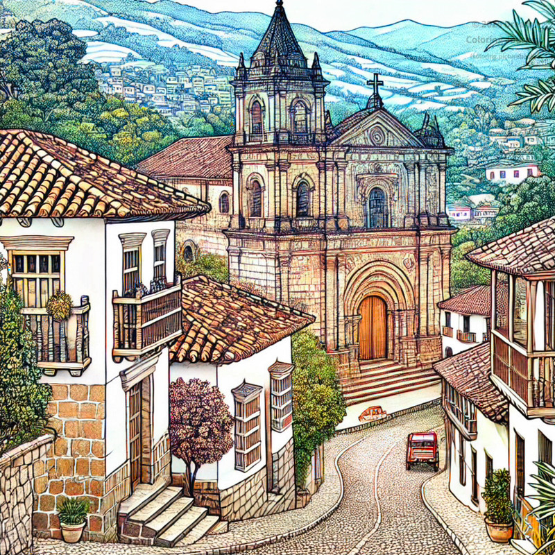12. Barichara Colonial Townscape