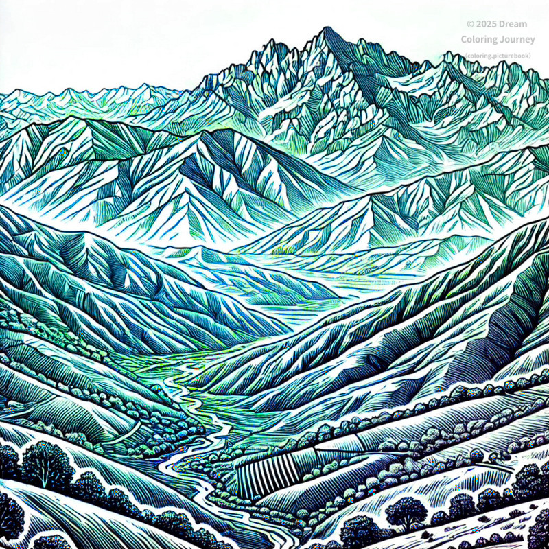 12. Caucasus Mountains Landscape