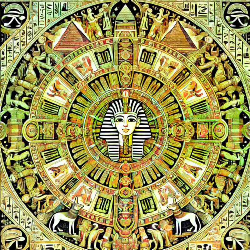 12. Egyptian Mandala
