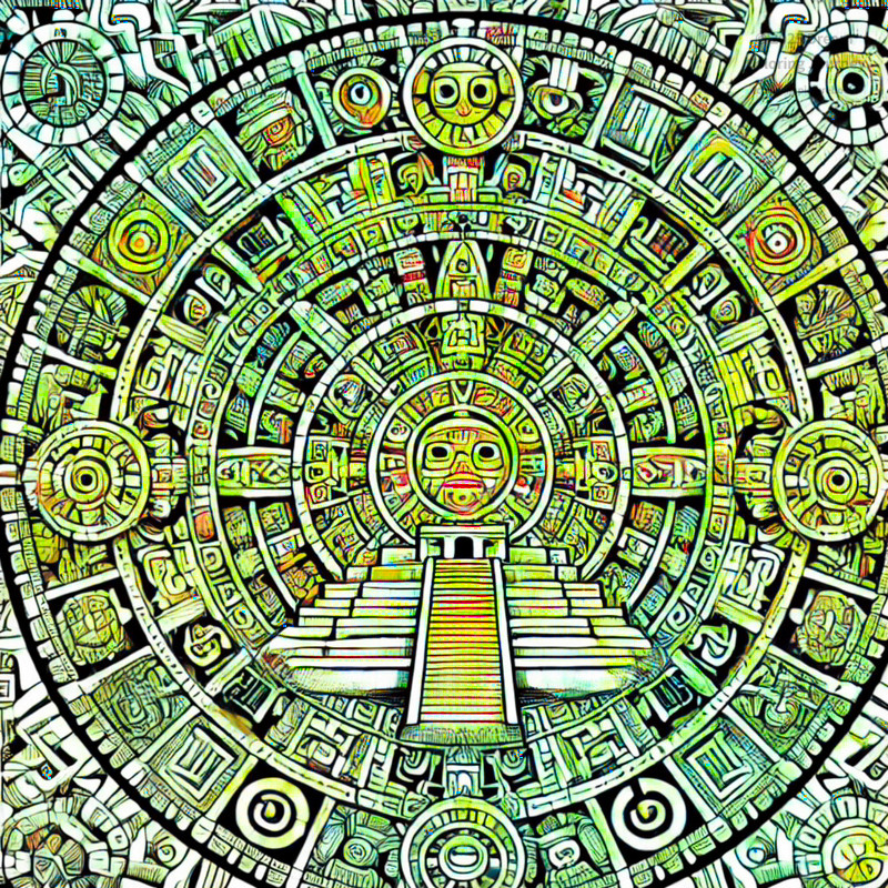 14. Aztec Mandala