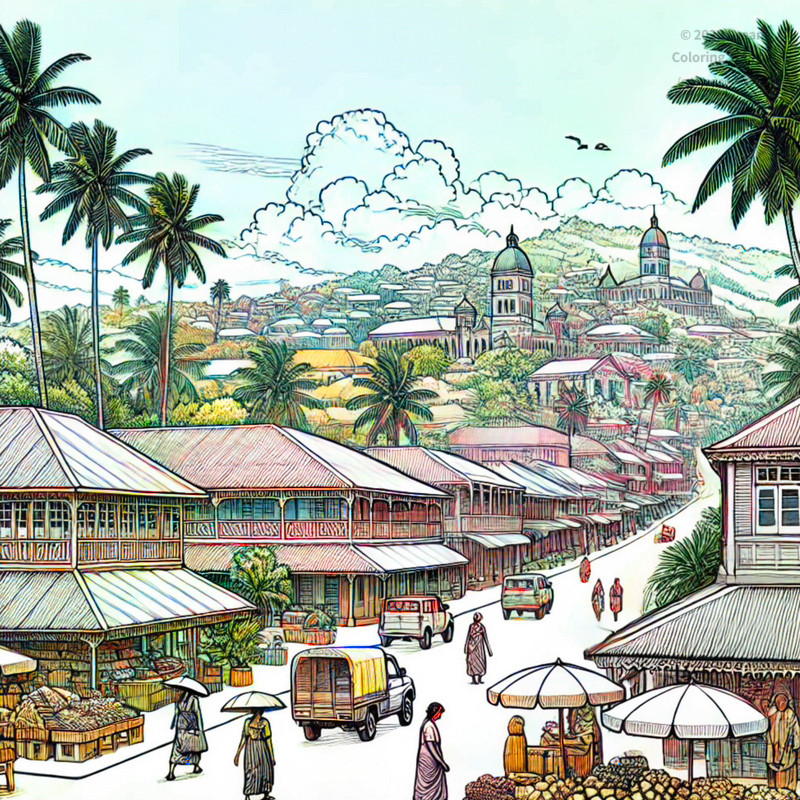 1. Street view of Nadi