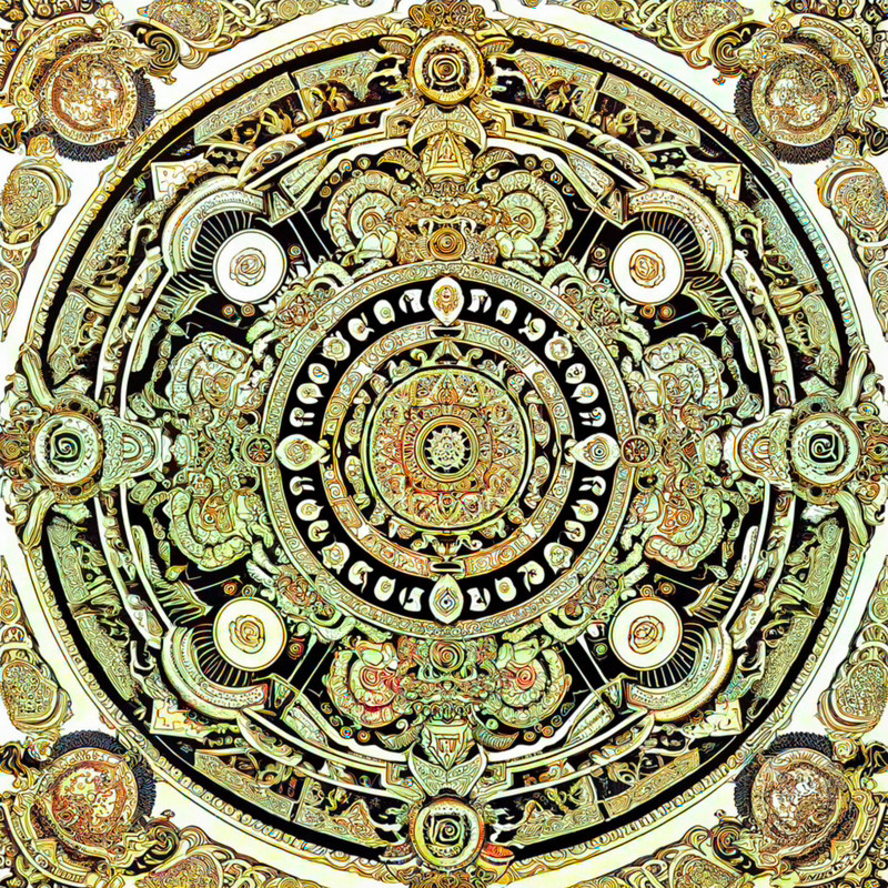1. Traditional Tibetan Mandala