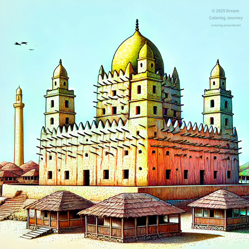 16. Larabanga Mosque (Sudanese-Style Architecture)