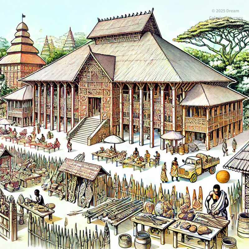 17. Ghana National Cultural Center (Traditional Crafts & Architecture)