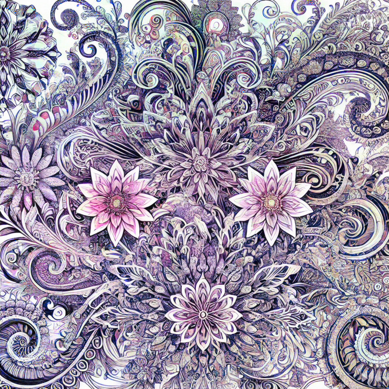 18. Underwater Flowers Kaleidoscope