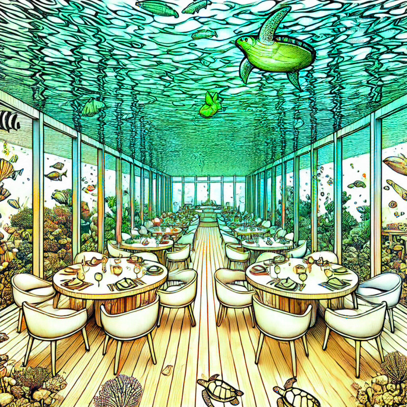 18. Underwater Restaurant of Maldives