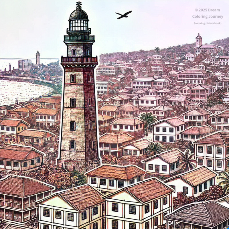 18. Jamestown (Historic Lighthouse & Townscape)