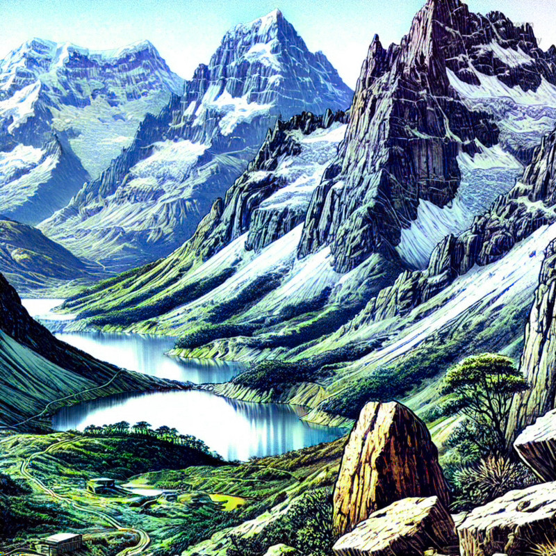 20. El Cocuy Mountain Range Landscape