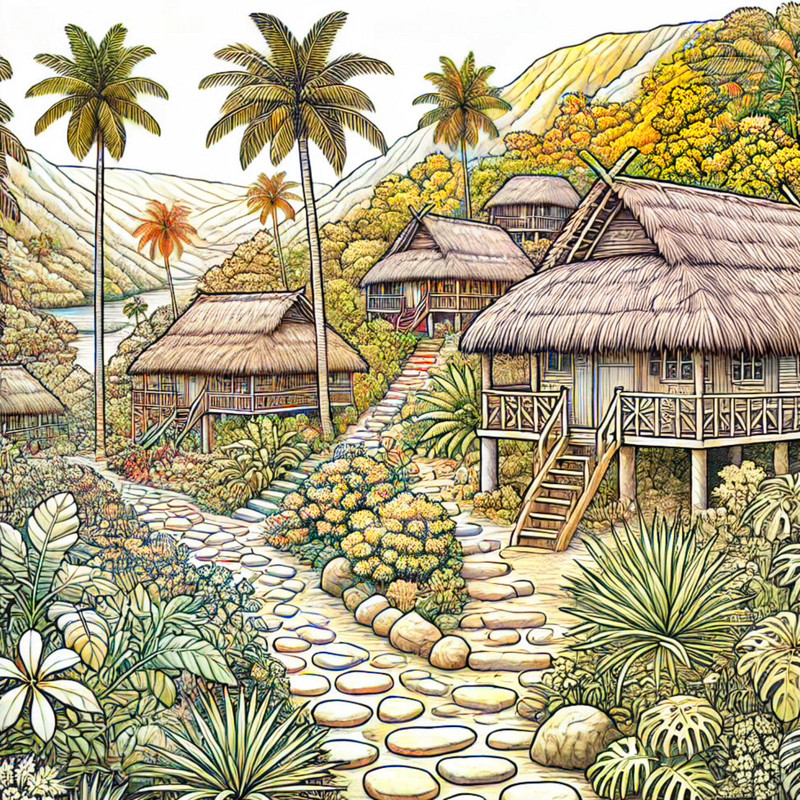 21. Cultural scenery of Rotuma Island