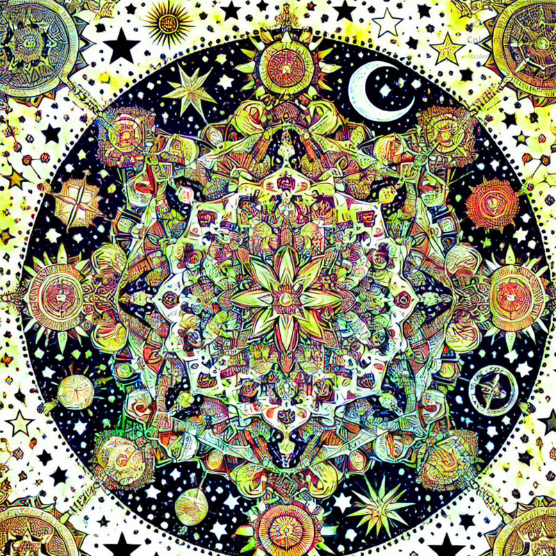 22. Night Sky Mandala
