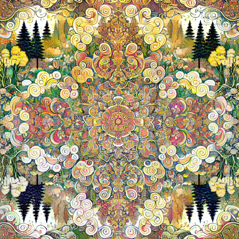 23. Foggy Forest Kaleidoscope