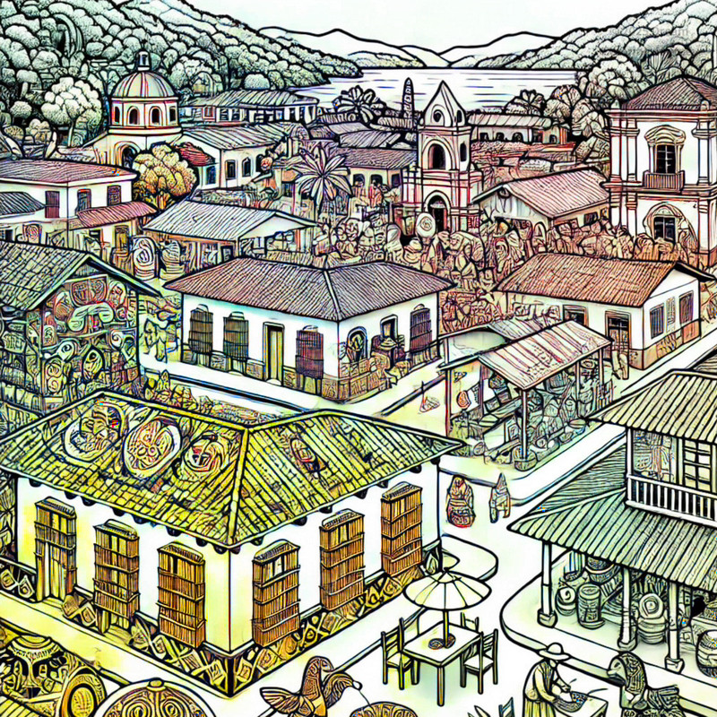 24. La Palma Folk Art Town