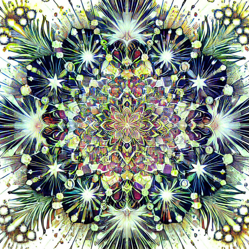 24. Fireworks Kaleidoscope