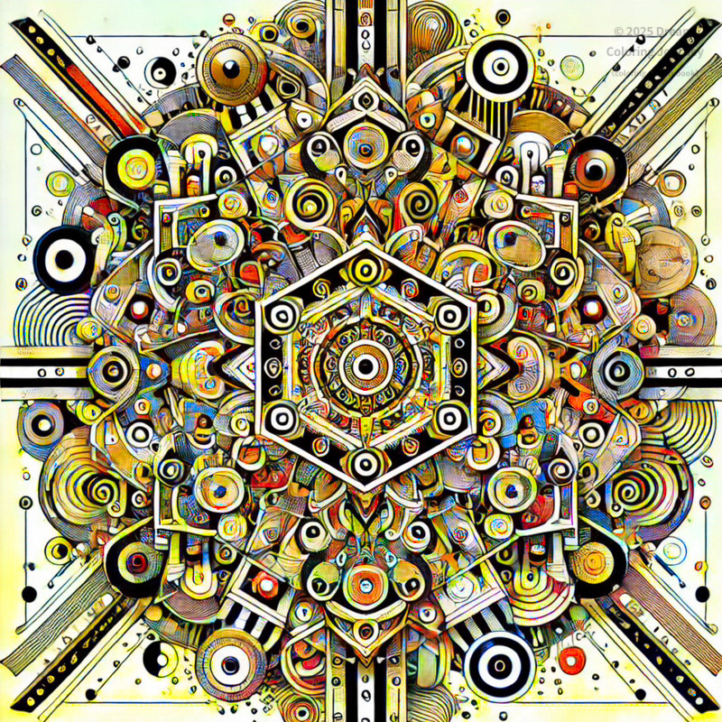 24. Modern Art Mandala