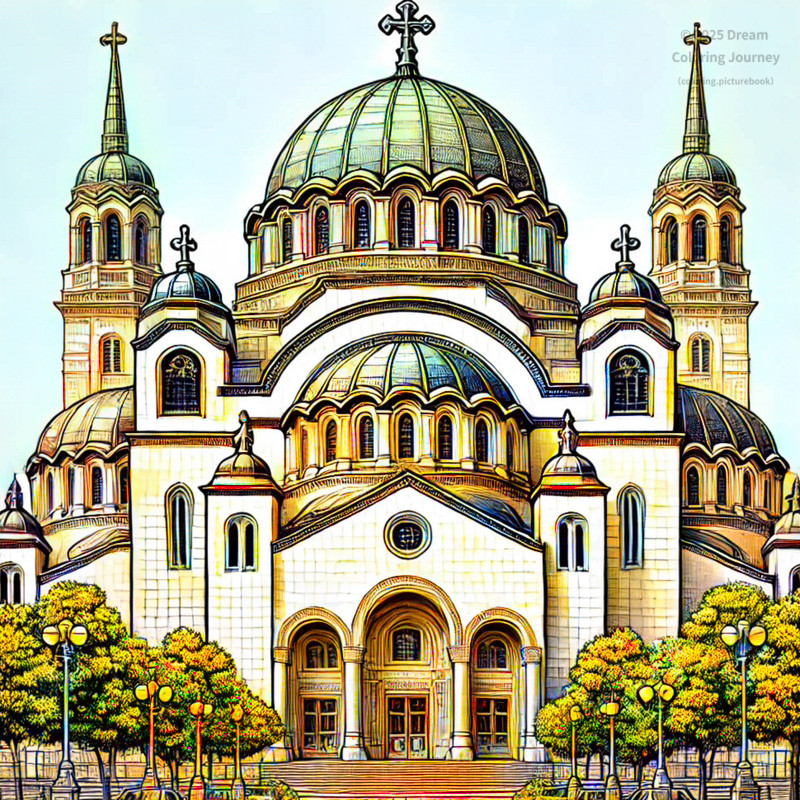 2. Saint Sava Cathedral (Belgrade)