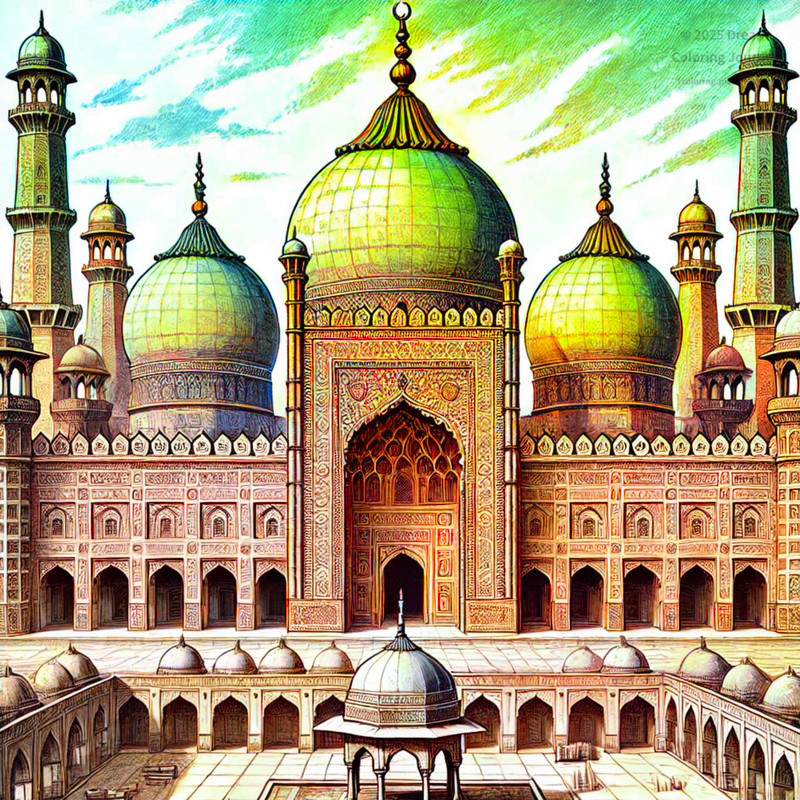 2. Badshahi Mosque