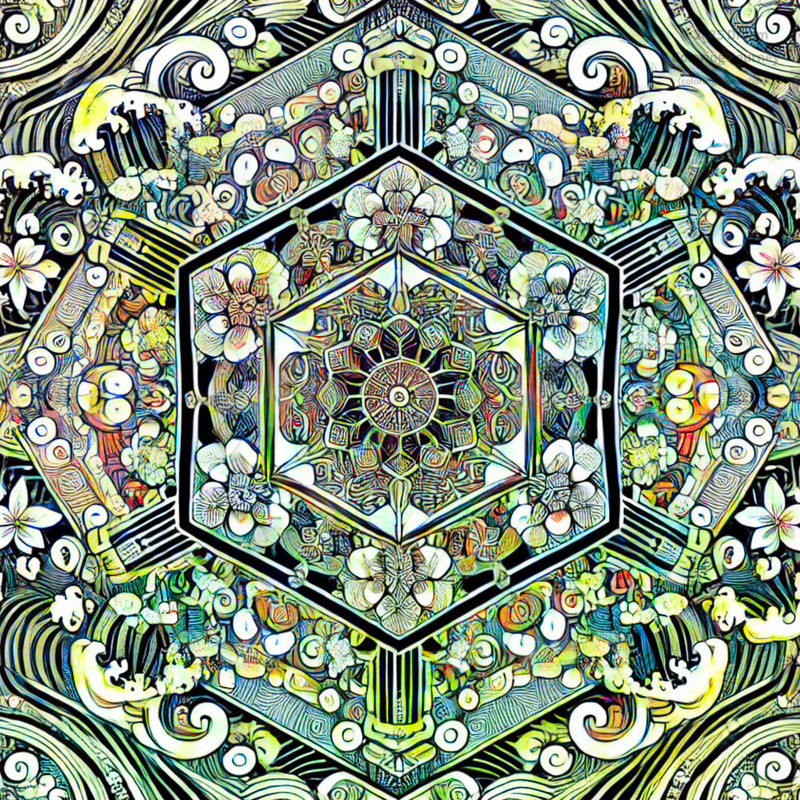 3. Japanese Style Kaleidoscope