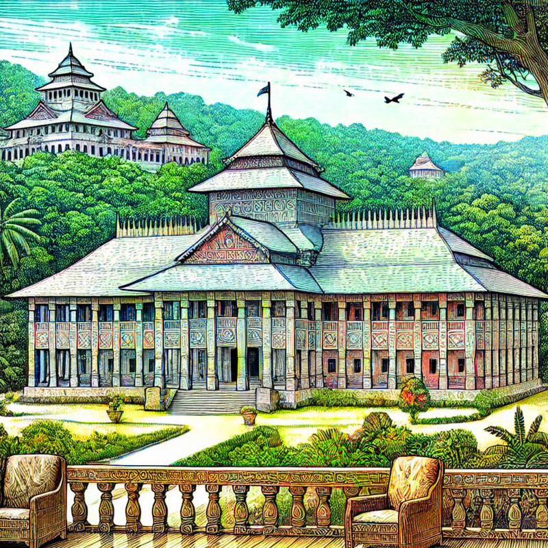 3. Manhyia Palace in Kumasi