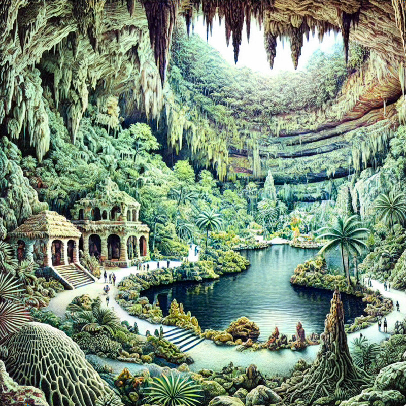 3. Los Tres Ojos National Park