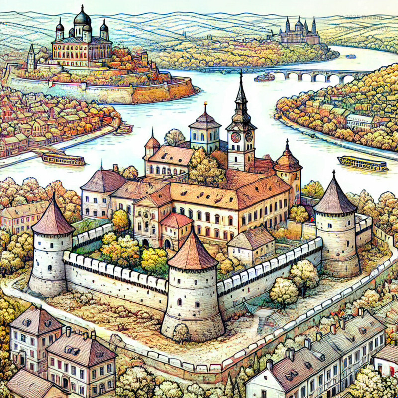 4. Petrovaradin Fortress in Novi Sad